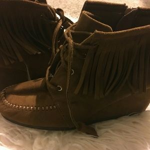 City Classified Brown Moccasins Offer Up POSHERS!!